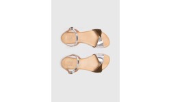 SANDALIA LONDON PLATA