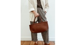 CAPAZO TRENZADO DE PIEL M