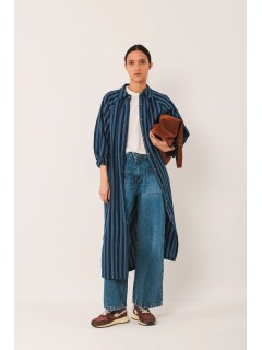 VESTIDO LARGO CAMISERO