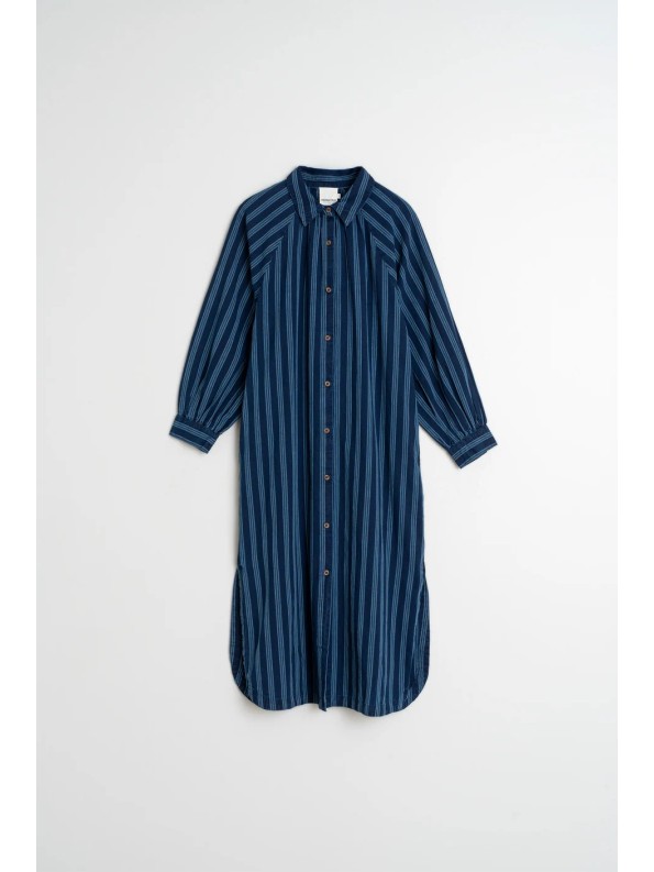 VESTIDO LARGO CAMISERO