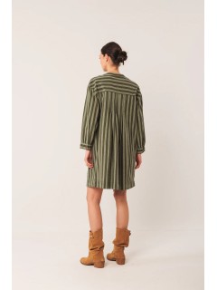 VESTIDO ALGODÓN PLIEGUES 2