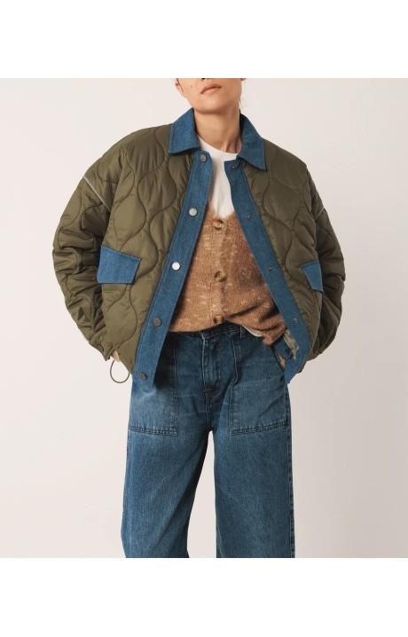 CAZADORA ACOLCHADA RETRO