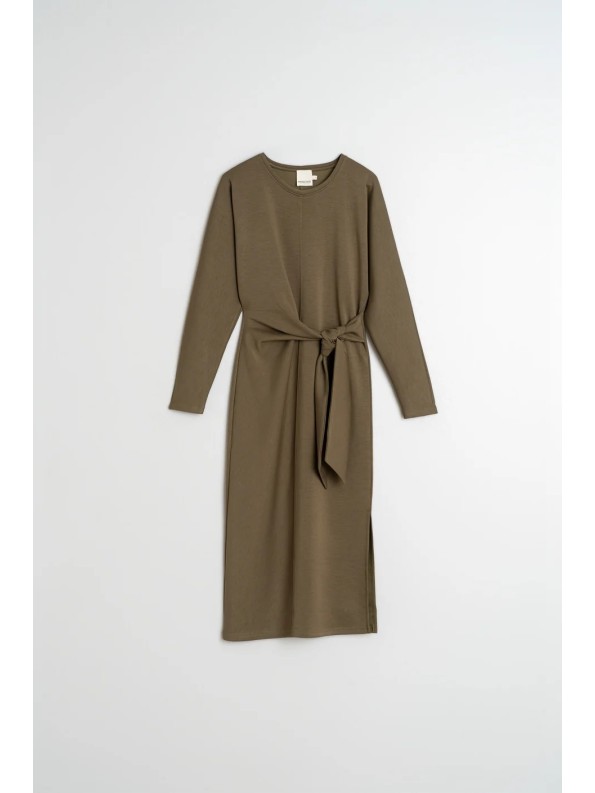 VESTIDO PUNTO ANUDADO