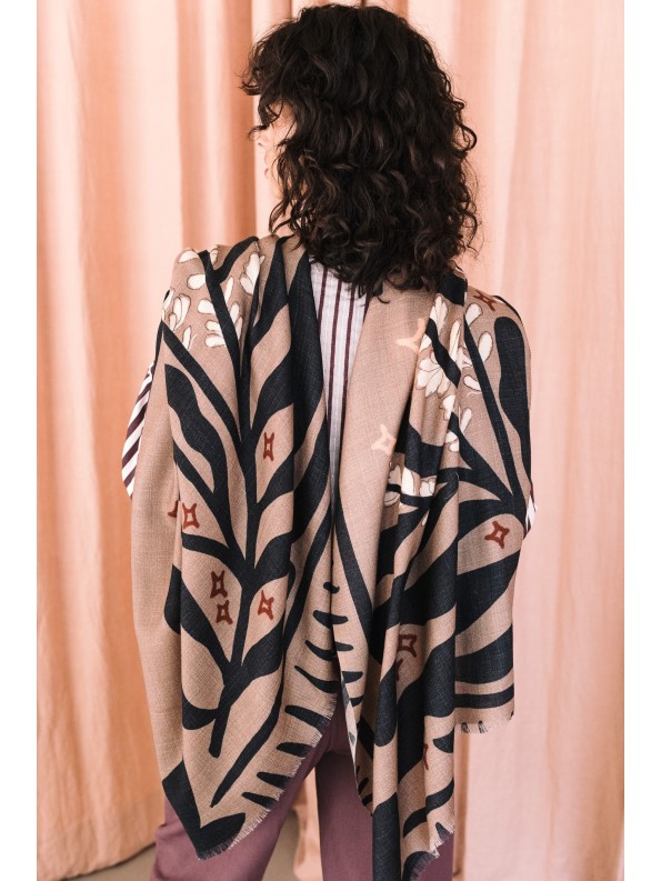 PAÑUELO SHASHIJI LAVANDULA