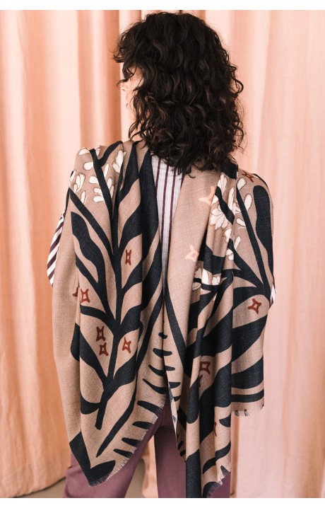 PAÑUELO SHASHIJI LAVANDULA