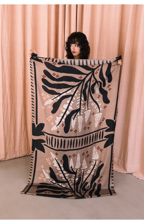 PAÑUELO SHASHIJI LAVANDULA