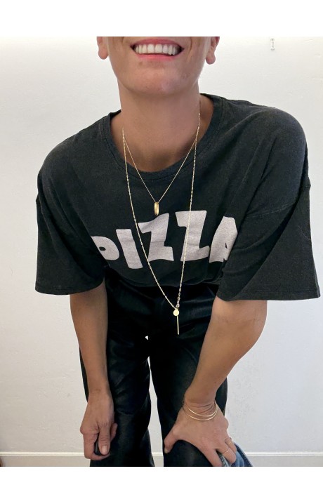 CAMISETA MANGA CORTA PIZZA