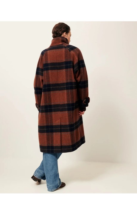 ABRIGO LARGO BLEECHECKS