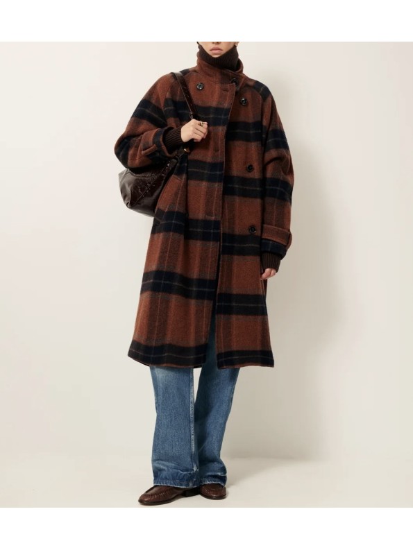 ABRIGO LARGO BLEECHECKS