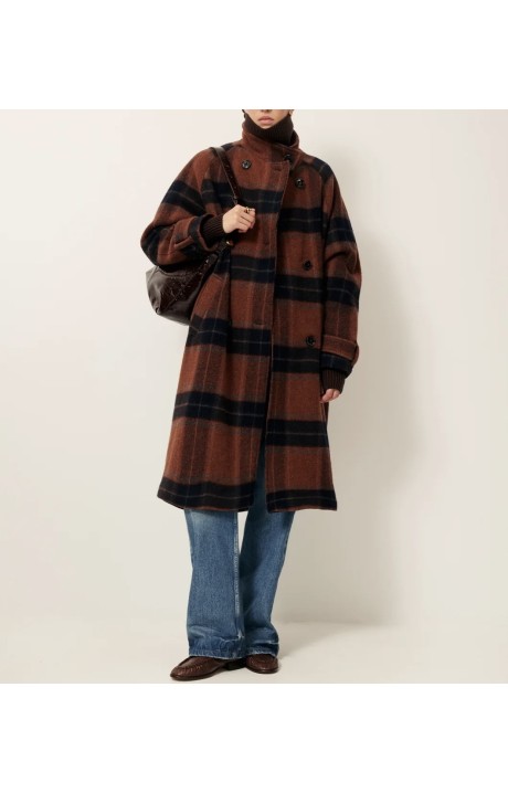 ABRIGO LARGO BLEECHECKS