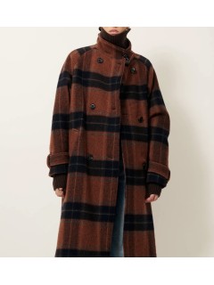 ABRIGO LARGO BLEECHECKS