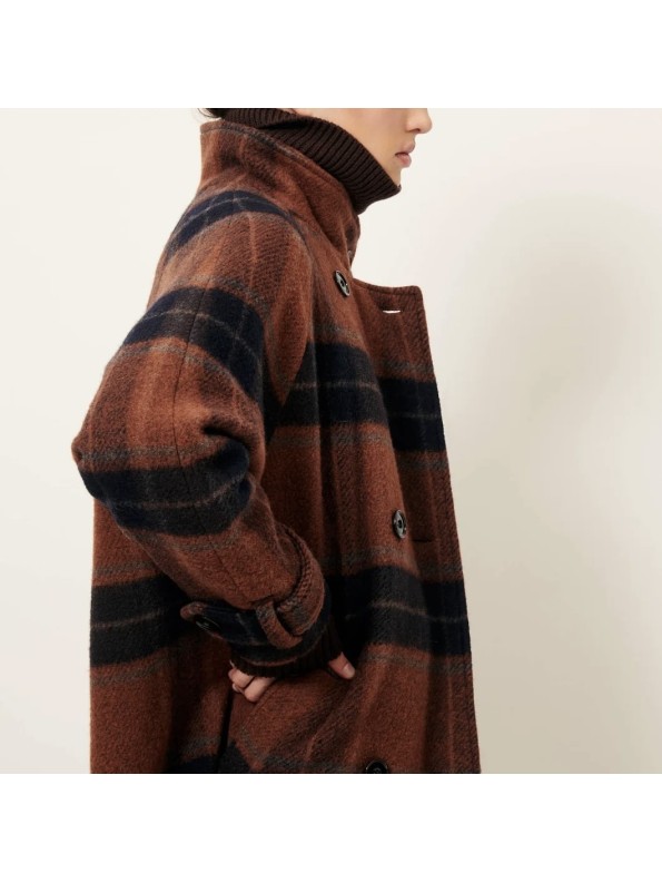 ABRIGO LARGO BLEECHECKS