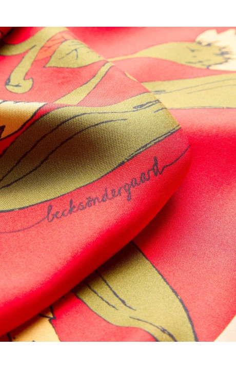 PAÑUELO SEDA MAGNA FLOWER