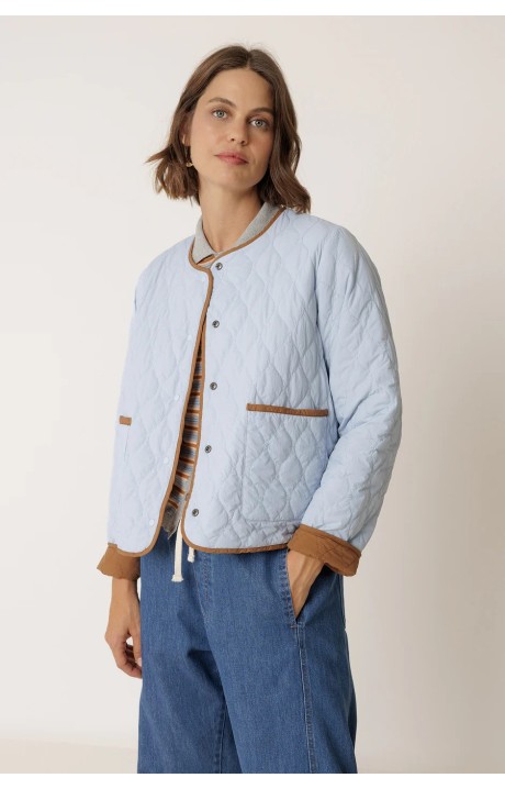 ABRIGO ACOLCHADO REVERSIBLE