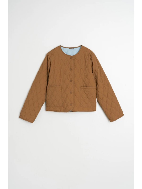 ABRIGO ACOLCHADO REVERSIBLE