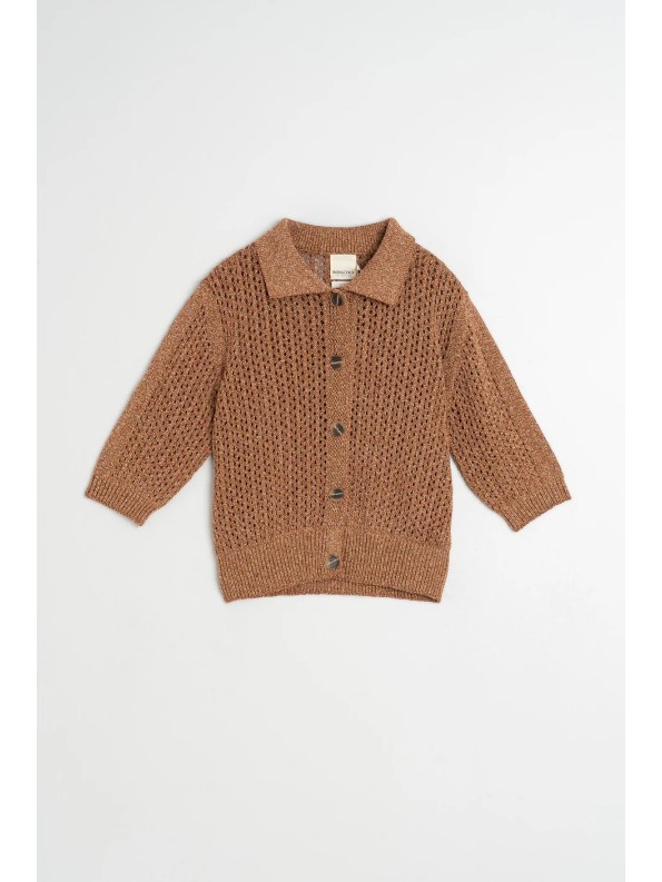 CHAQUETA PUNTO CALADO