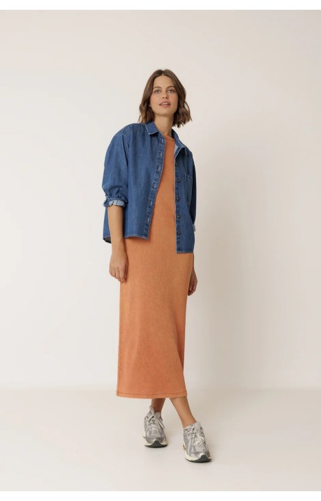 MAXI VESTIDO ALGODÓN