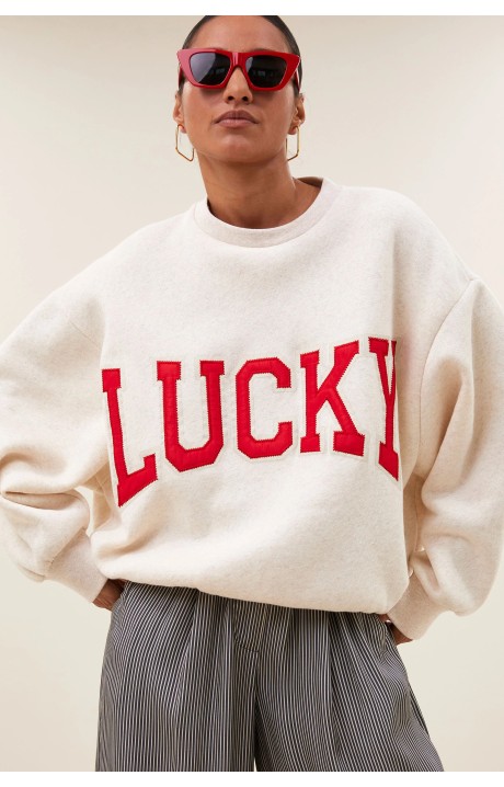 SUDADERA BIBI LUCKY PATCHWORK