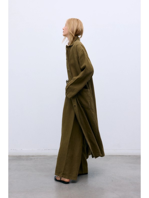 PANTALON PALAZZO MELISSA OLIVE