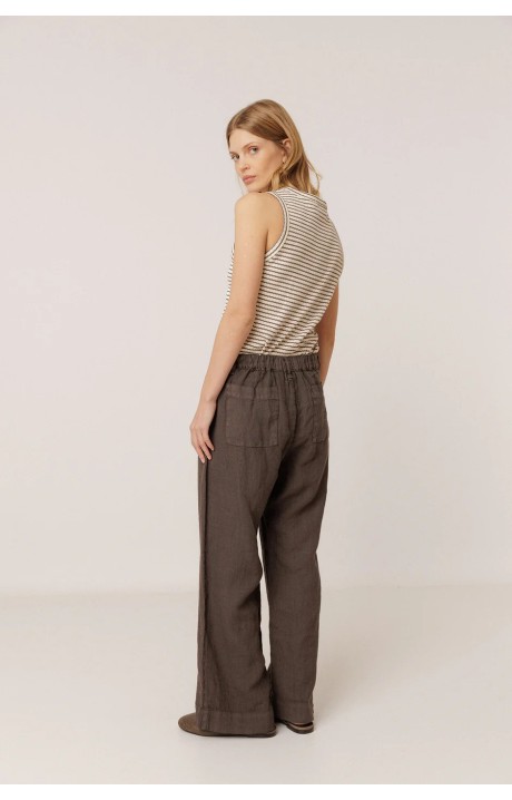 PANTALON FLUIDO LINO