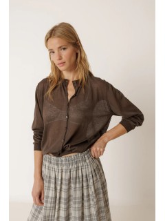 CHAQUETA PUNTO TRANSPARENTE