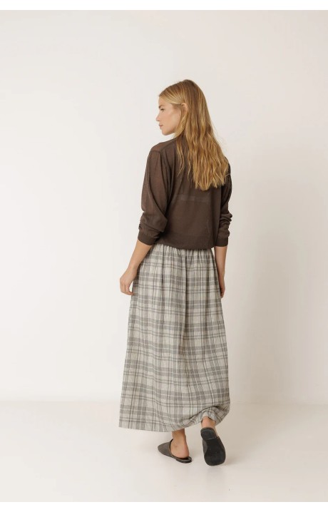 CHAQUETA PUNTO TRANSPARENTE