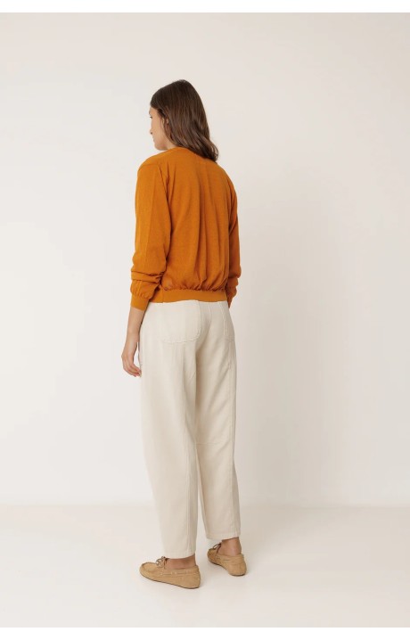 CHAQUETA PUNTO TRANSPARENTE