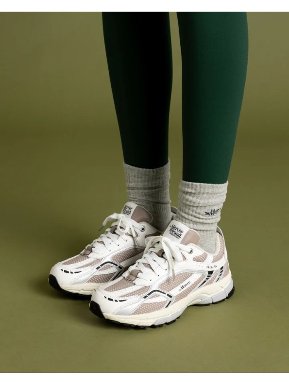 SNEAKER RE-RUN WHITE SILVER