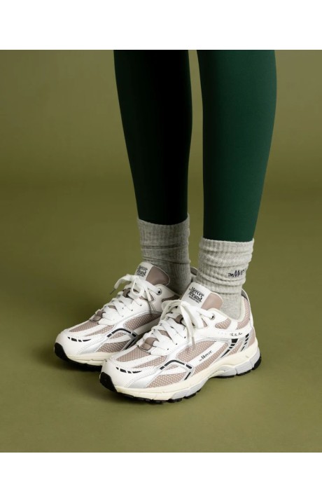 SNEAKER RE-RUN WHITE SILVER